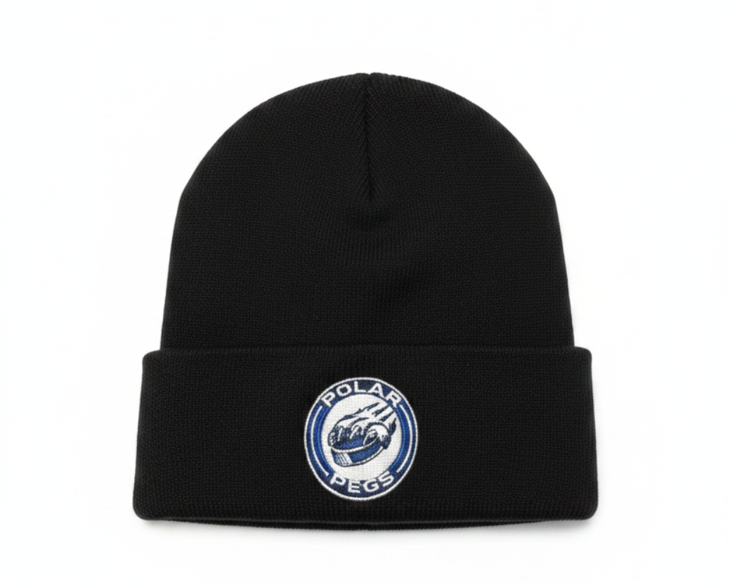 Polar Pegs Embroidered Beanie